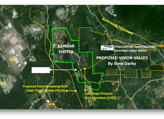 TECHPARK@ENSTEK Industrial Land
71 acres @RM 55psf

 
